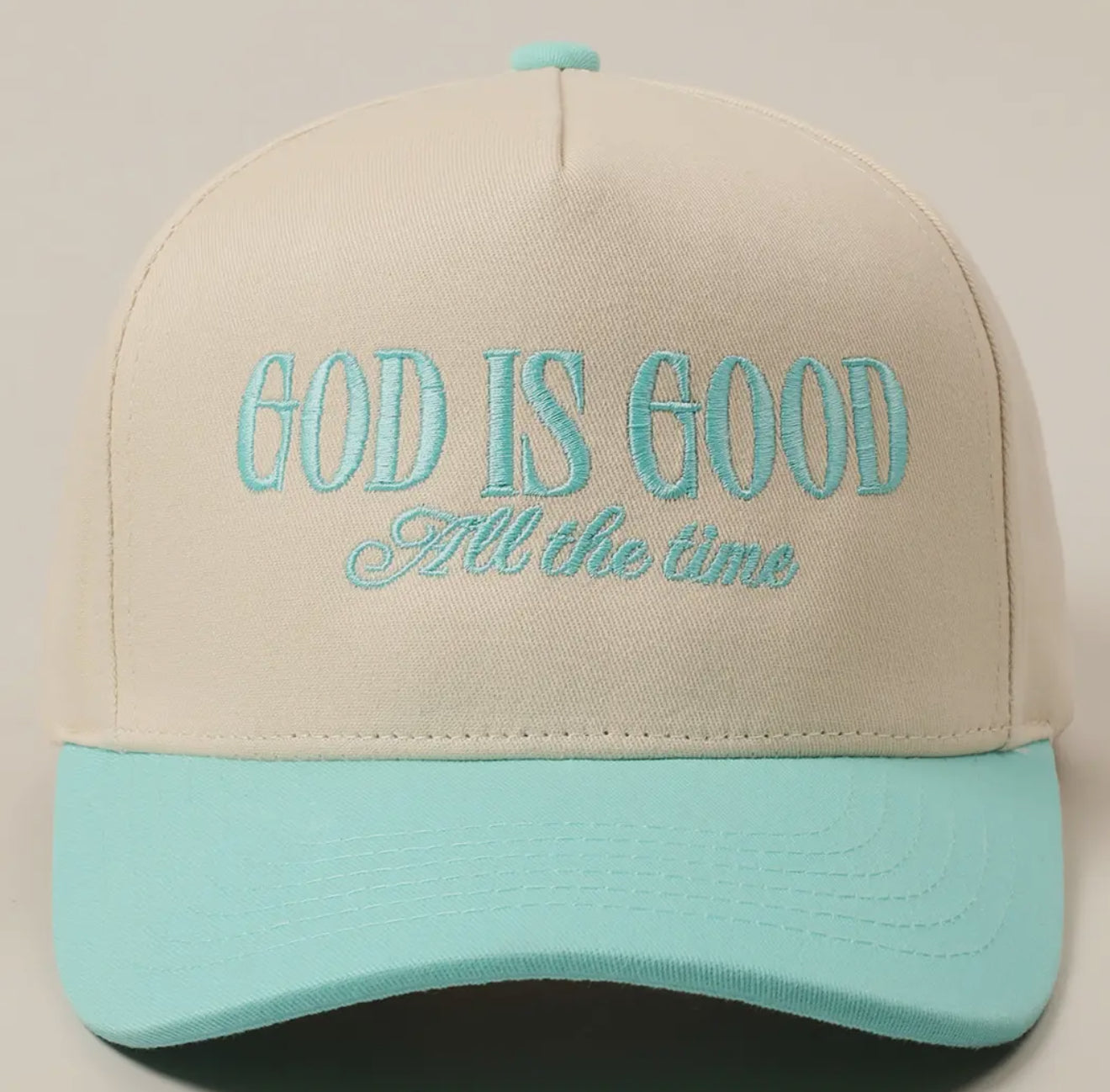 God Is Good Hat - Mint