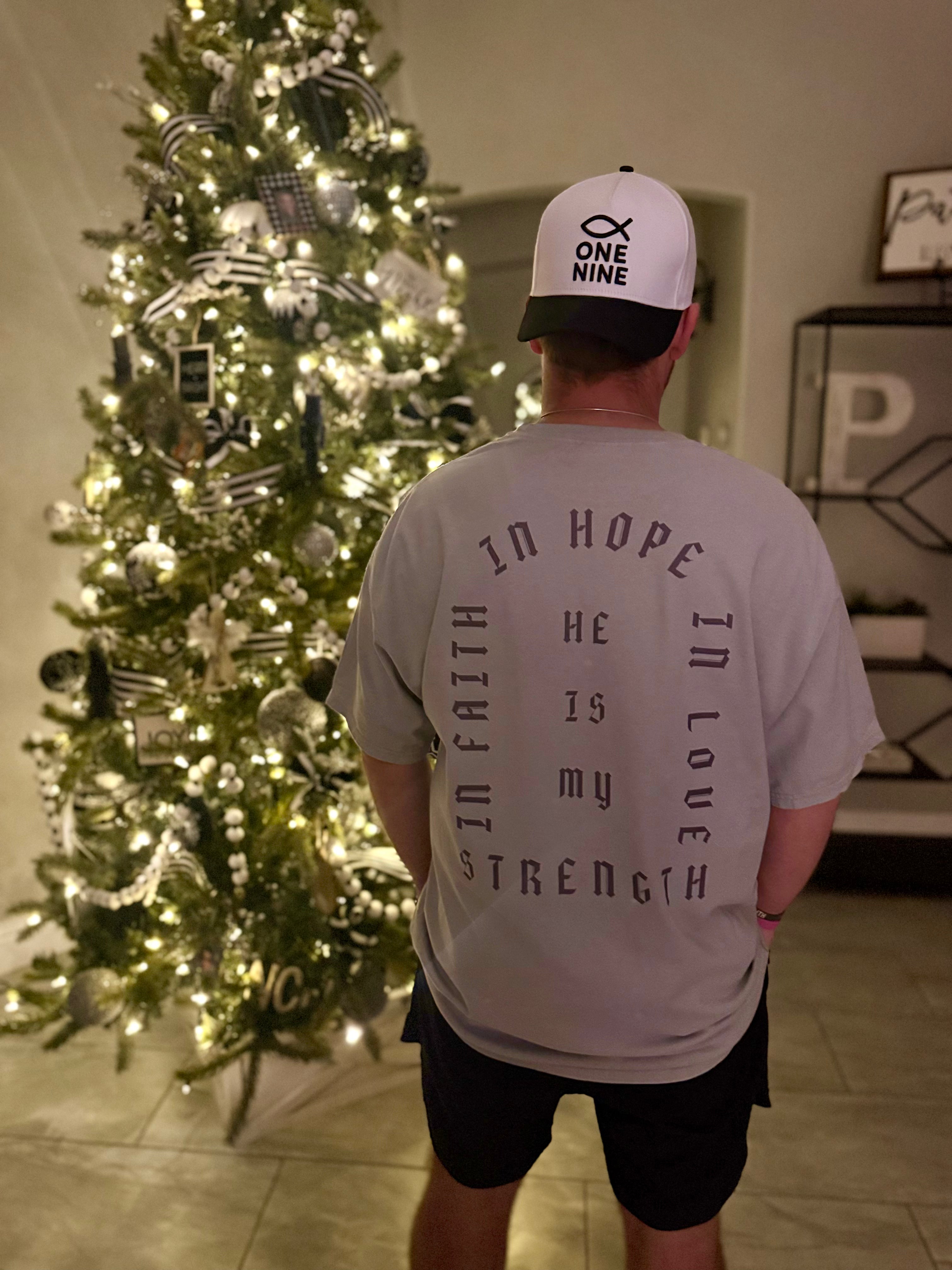 He Is My Strength Tee