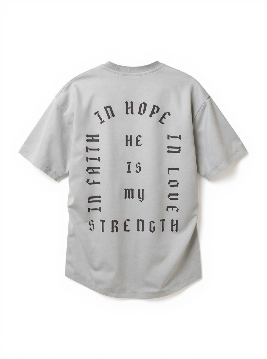 He Is My Strength Tee