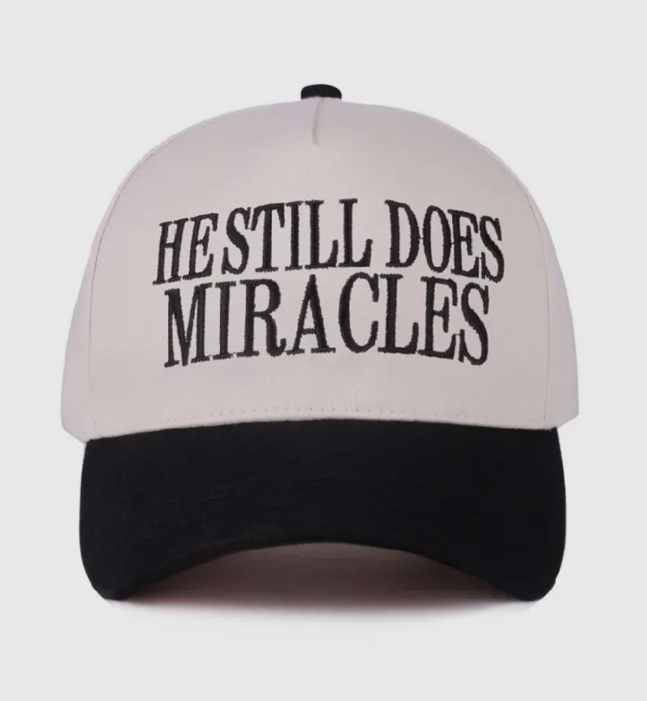 He Still Does Miracles Hat - Black