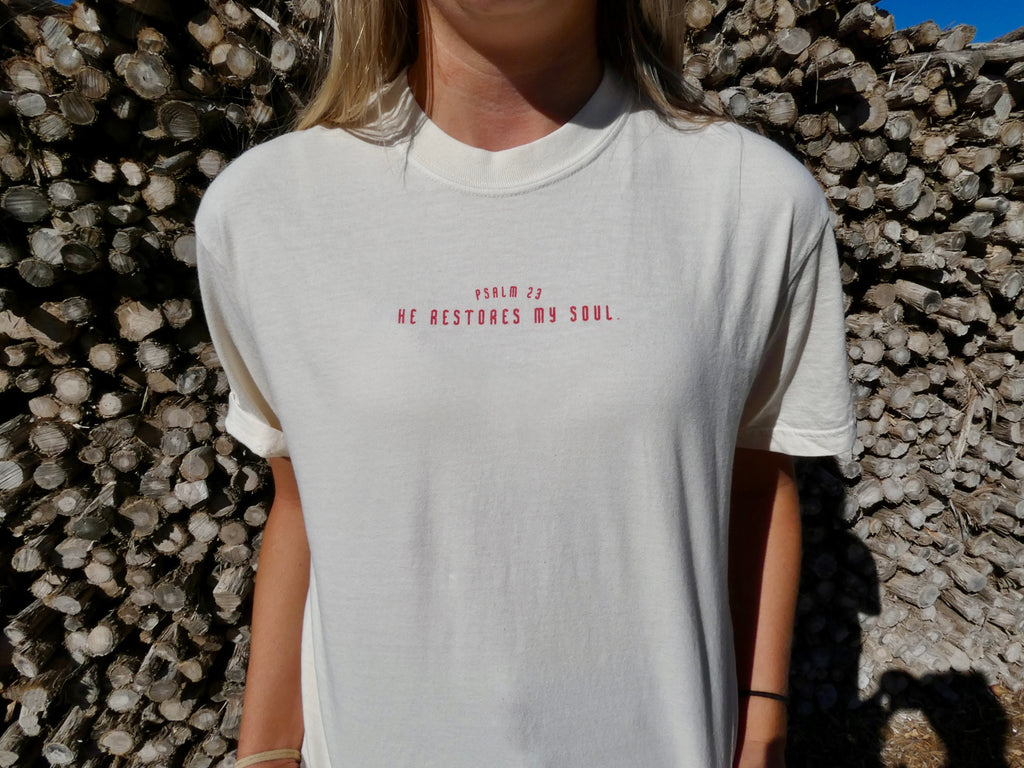 He Restores My Soul Tee