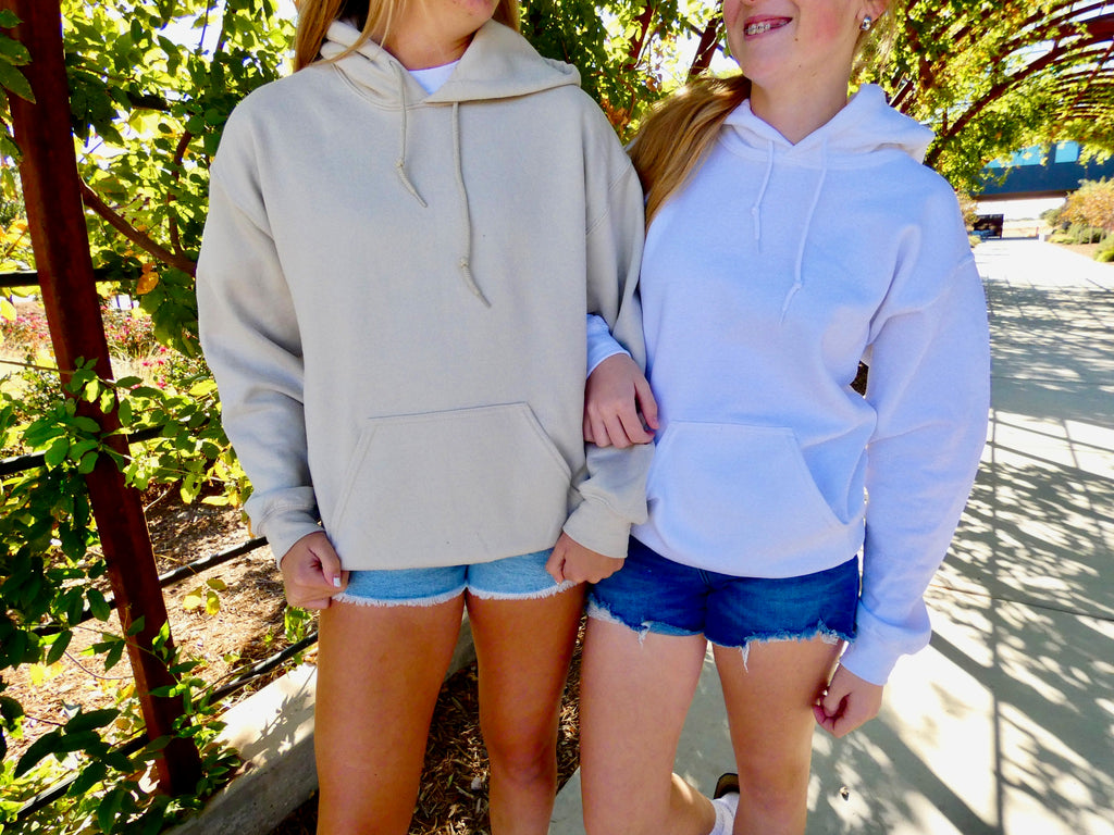 Faith Over Fear Hoodie - Sand